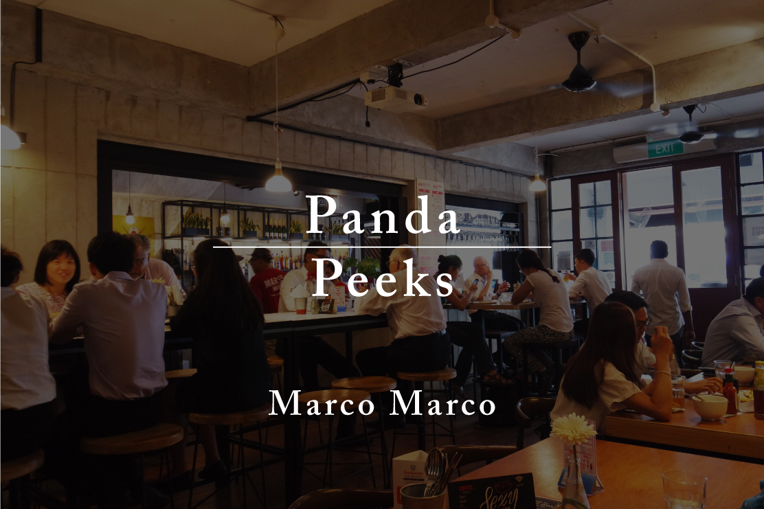 Panda Peeks Marco Marco - Header